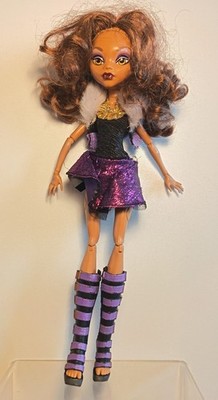 Monster High Clawdeen Wolf Ghouls Alive Puppe voll funktionsfähig sehr fast vollständig