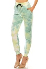 Buttery Soft Mint Tie Dye Joggers