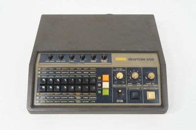 KORG KR-55B Vintage Analog Rhythm Box Drum Machine Updated KR55 Black