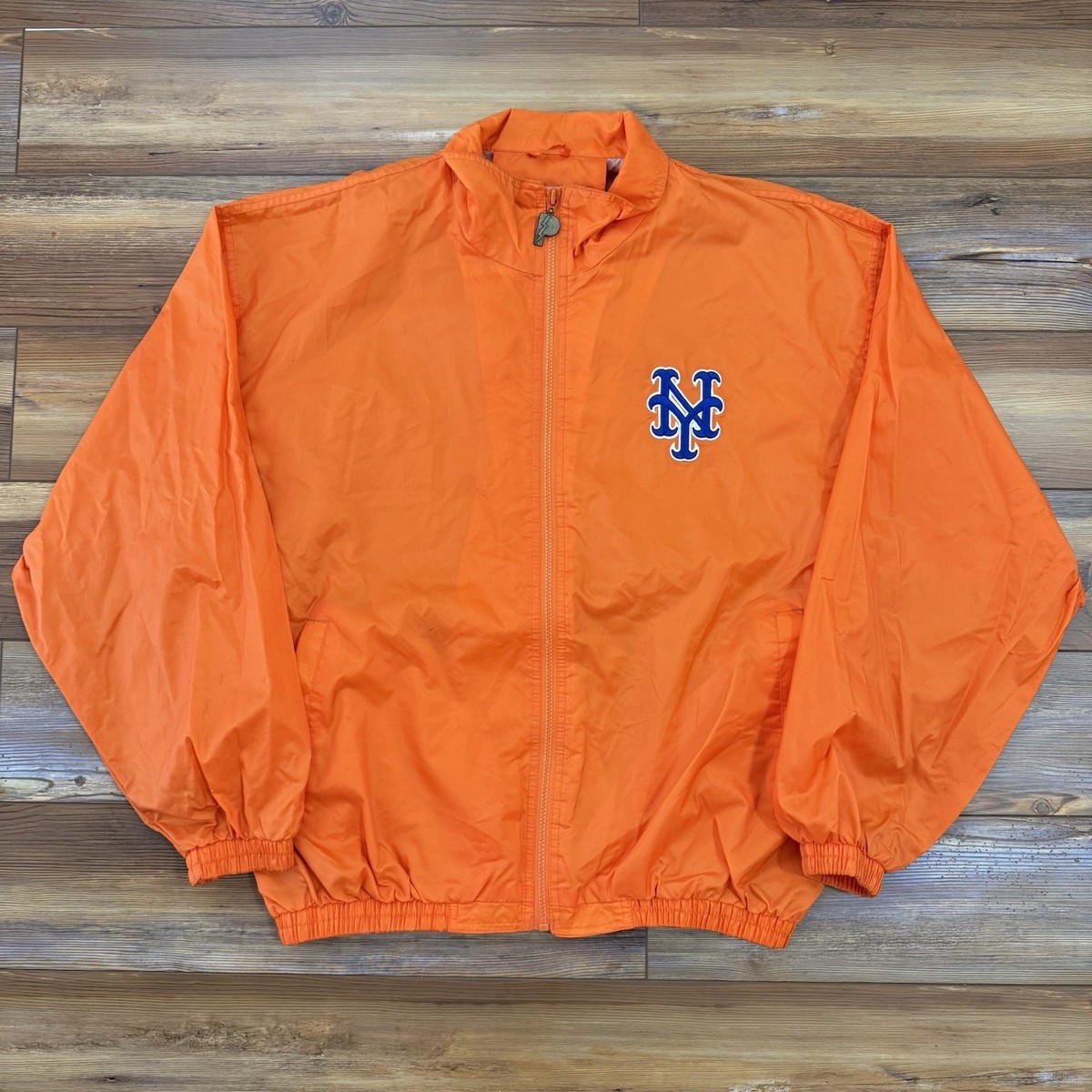Vintage 90's Pro Player New York Mets MLB Windbreaker Jacket | eBay