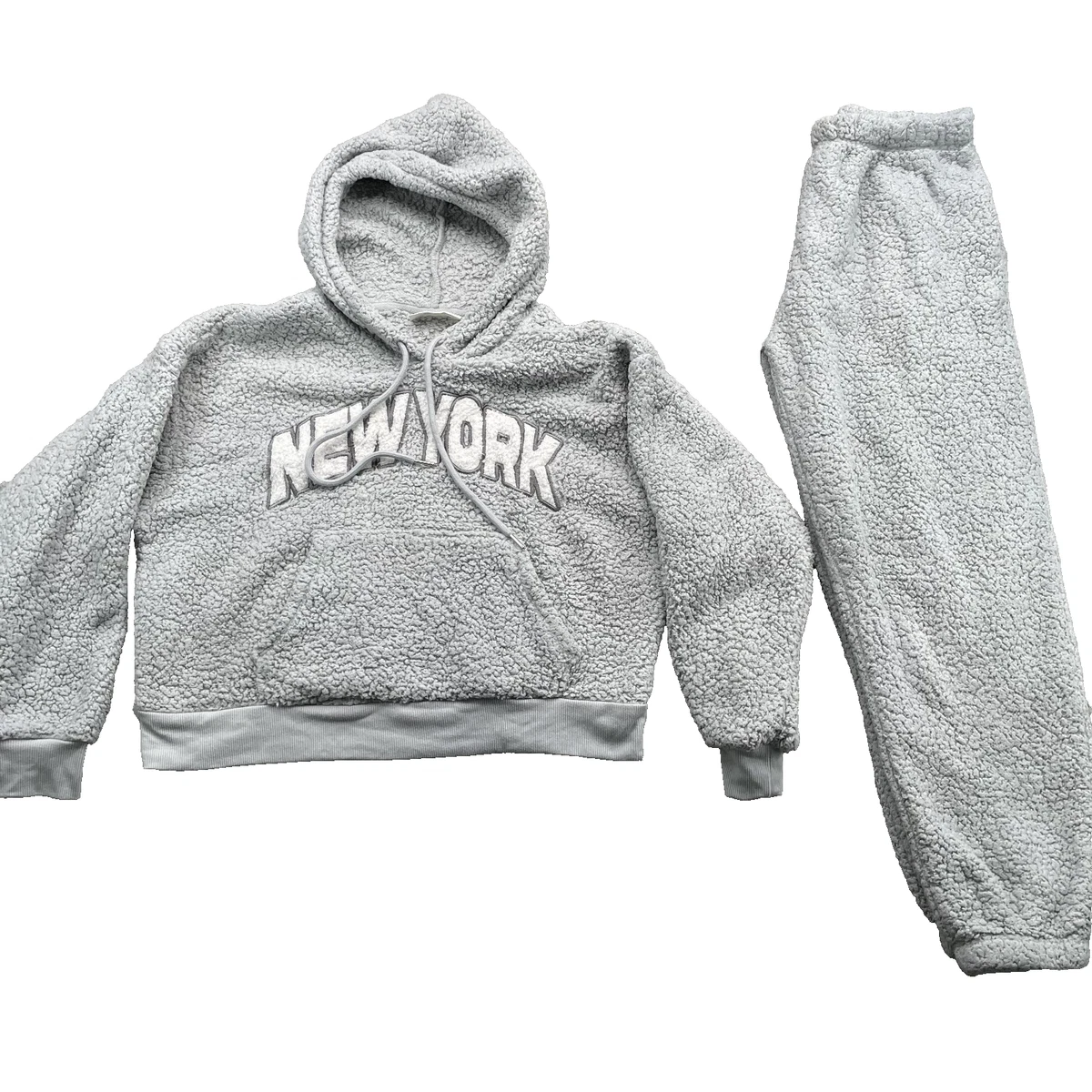 Sweat-shirt à capuche Hoodie coton blanc logo saint laurent rive gauche