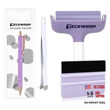 Brayer Roller Set, 4 PCS   Printmaking Brayer with Pin Pen, purple 4 set