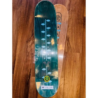 Monarch Project Fountain Logo R7 Skateboard Deck 8.0 Orange Blue Fons Vitae NEW