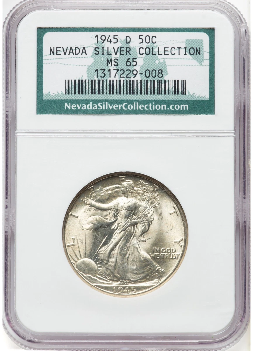 MS 65 Liberty Walking Half Dollars 1916-1947 for sale | eBay