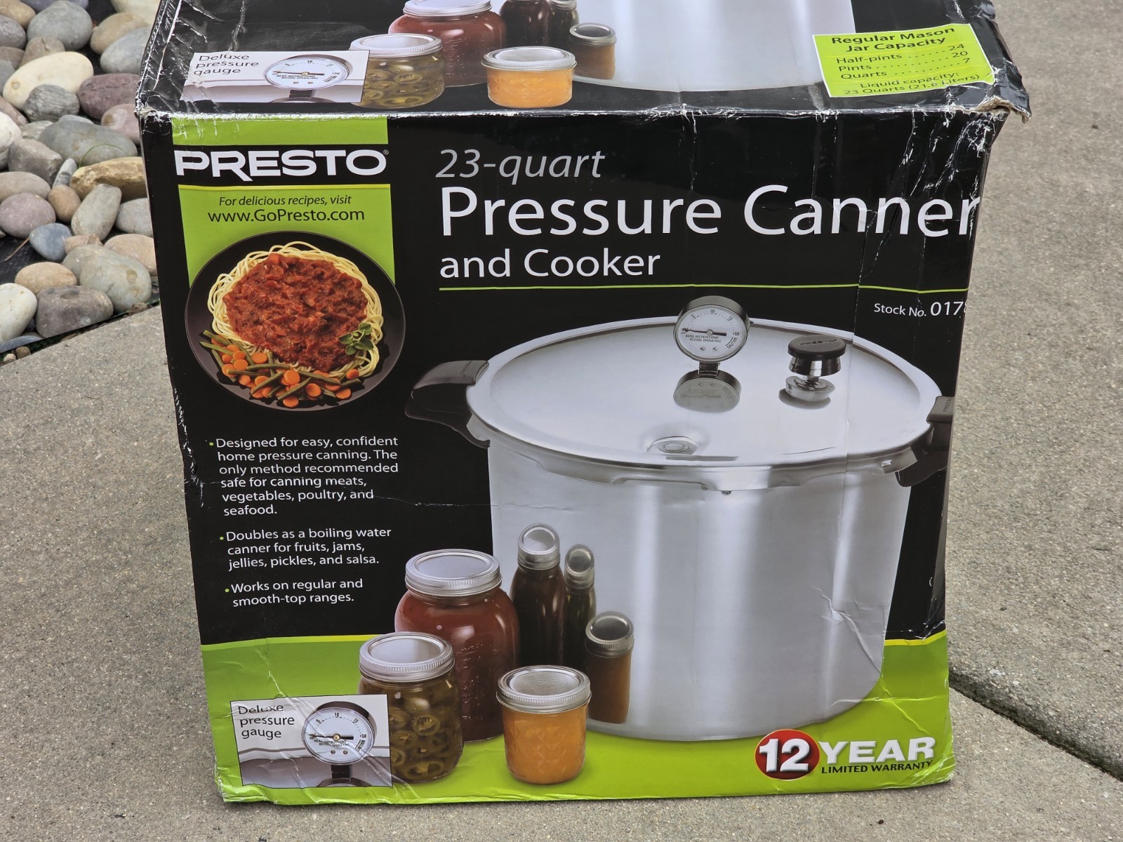 Canner 23 Quart New Open Box