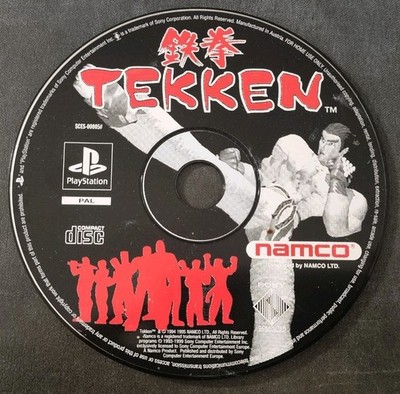 Tekken 1 - PS1 - Sony Playstation 1 - Nur CD - Sehr Gut  