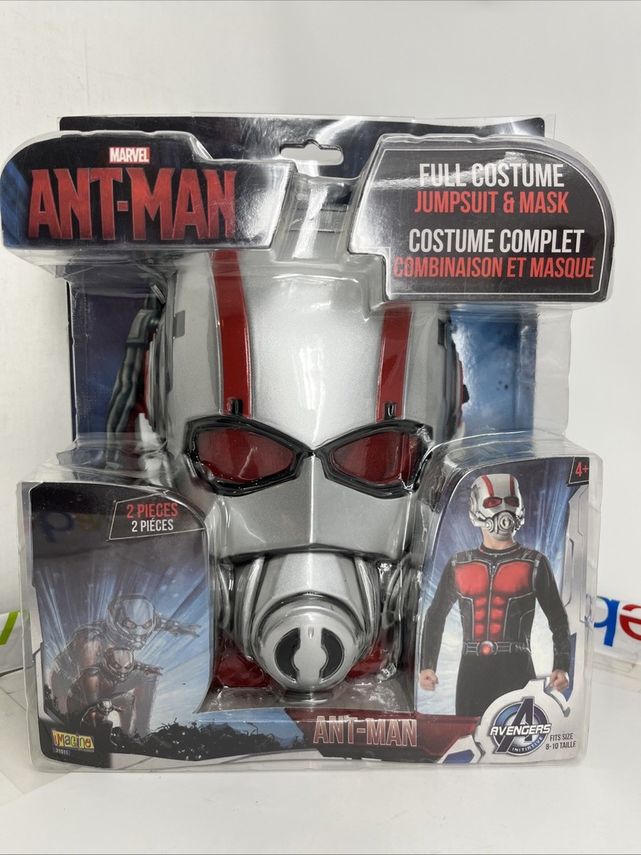 Marvel Comics ANT MAN costume JUMPSUIT and MASK Boys Comic-Con