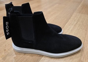Hugo Boss Chelsea Mens Boots Randy_Cheb_sd, Size 42 / UK 8 / US 9, Dark Blue