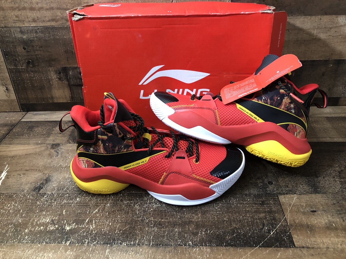 Li Ning Air Raid V2 Year Of The Ox Size Red/White Yellow