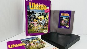 NES Ultima Exodus Nintendo Entertainment System CIB w/ Box & Manual