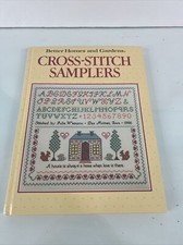Better Homes Cross-Stitch Samplers Book Hardback 80 Pages 1986