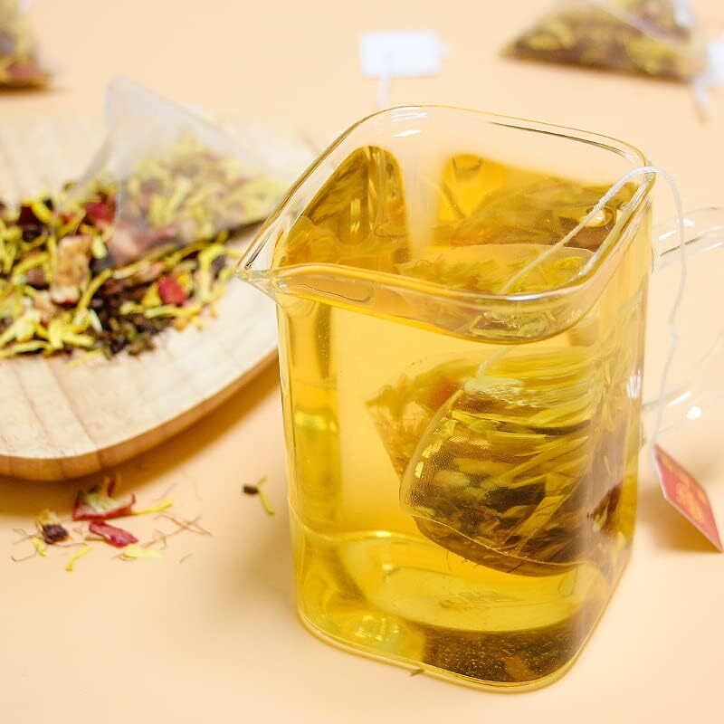 Chinese Dark Plum Matured Mandarin Peel Tea Combined Herbal Tea Bag 250g Teabag