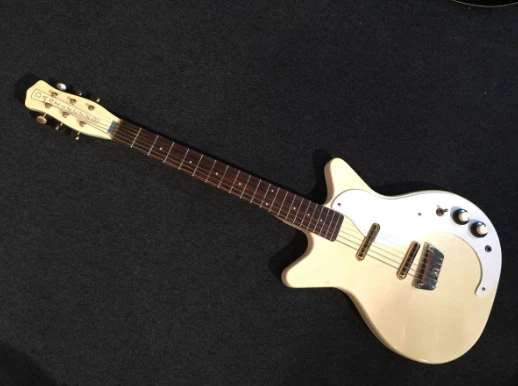 Used DANELECTRO 59DC White Gold Hardware Electric Guitar 2.8kg W