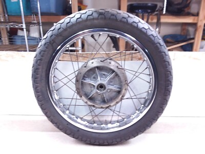 Suzuki 380 GT GT380 Sebring Rear Wheel Rim 1.85x18 Vintage 1975