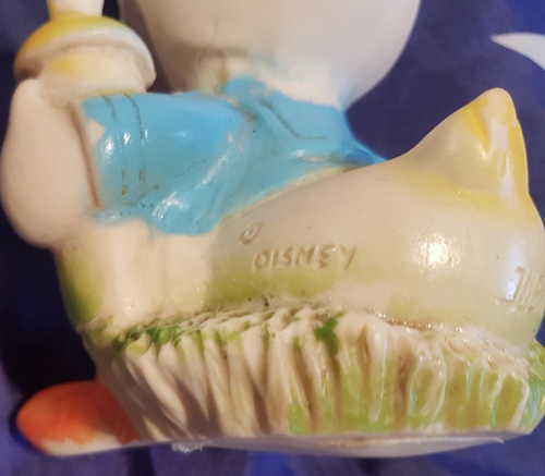 Baby Donald Duck Vintage Disney Jugasa Squeaky Bath Toy - Picture 6 of 6