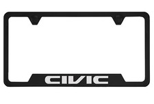 Black License Plate Frame For Civic