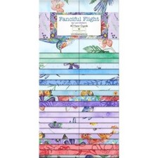 Fanciful Flight By Wilmington Prints - 40 Karat Crystals - Jelly Roll