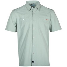 Salt Life Fishing Shirt Timeless Horizion UPF 30 Sage L Live Salty NWT