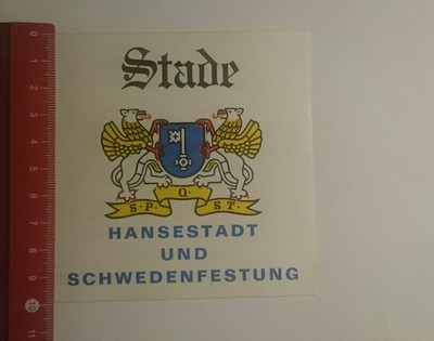 Sticker/Decal: Hanseatic City and Sweden Fortress (151216100)