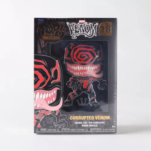 FUNKO POP! PIN: Marvel Corrupted Venom Enamel Pin #18