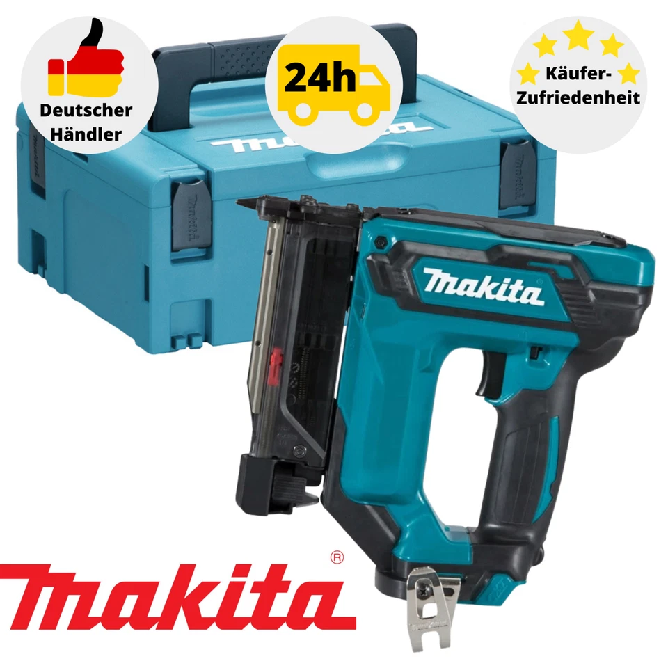 Makita PT354DZJ Akku-Stiftnagler 12 V max. Stauchkopfnagler mit Makpac Gr.2