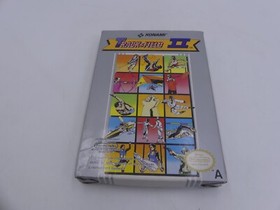 NES NINTENDO ENTERTAINMENT SYSTEM KONAMI TRACK & FIELD 2 GAME COMPLETE