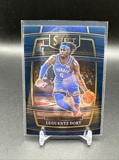 2021-22 Panini Select #2 Luguentz Dort Blue  Oklahoma City Thunder