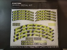 RACEFACE HEIST 30 / EASTON ARC 30 - YELLOW Decal Sticker Kit Fits ARC30 Rim NEW