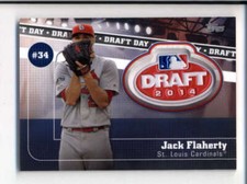 JACK FLAHERTY 2020 TOPPS SERIES 2 DRAFT DAY MEDALLION RELIC BC4493