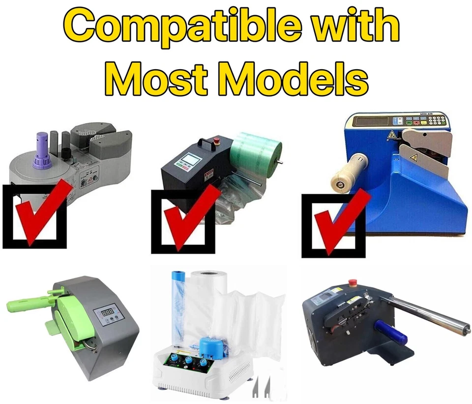 Bubble Protector Wrap 16 x 13 inch, 985 ft Air Cushion Roll Pillow Bags Film - Image 3 of 4