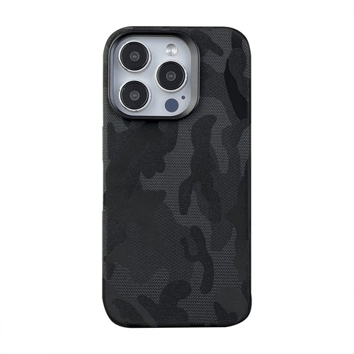 For iPhone 12 13 14 15 16 Pro Max PC+Leather Magnetic Case Shockproof Non-Slip - Picture 9 of 24