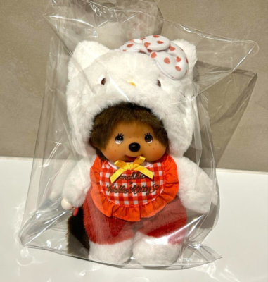 NEW Sekiguchi Monchhichi x Hello Kitty collabo. Part 2 Plush Toy S