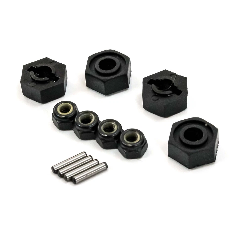 Redcat Racing Lightning EP Drift Hub Adapter 12mm Wheel Hexes Nuts Pins 02100 - Image 2 of 3