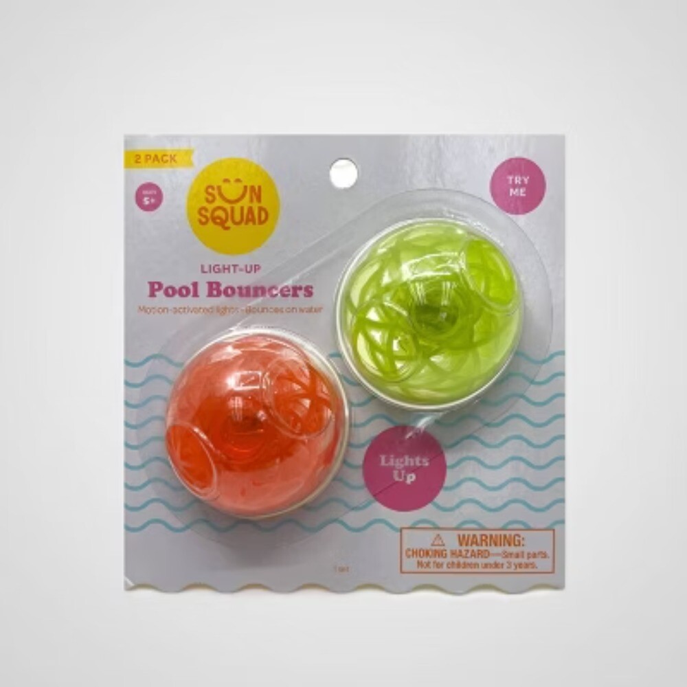 Light-Up Pool Bouncer Balls pc Sun Squad™