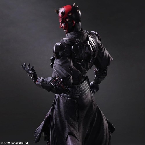 SQUARE ENIX STAR WARS VARIANT PLAY ARTS Kai Darth Maul PVC Painted Action Figure - Picture 4 of 9