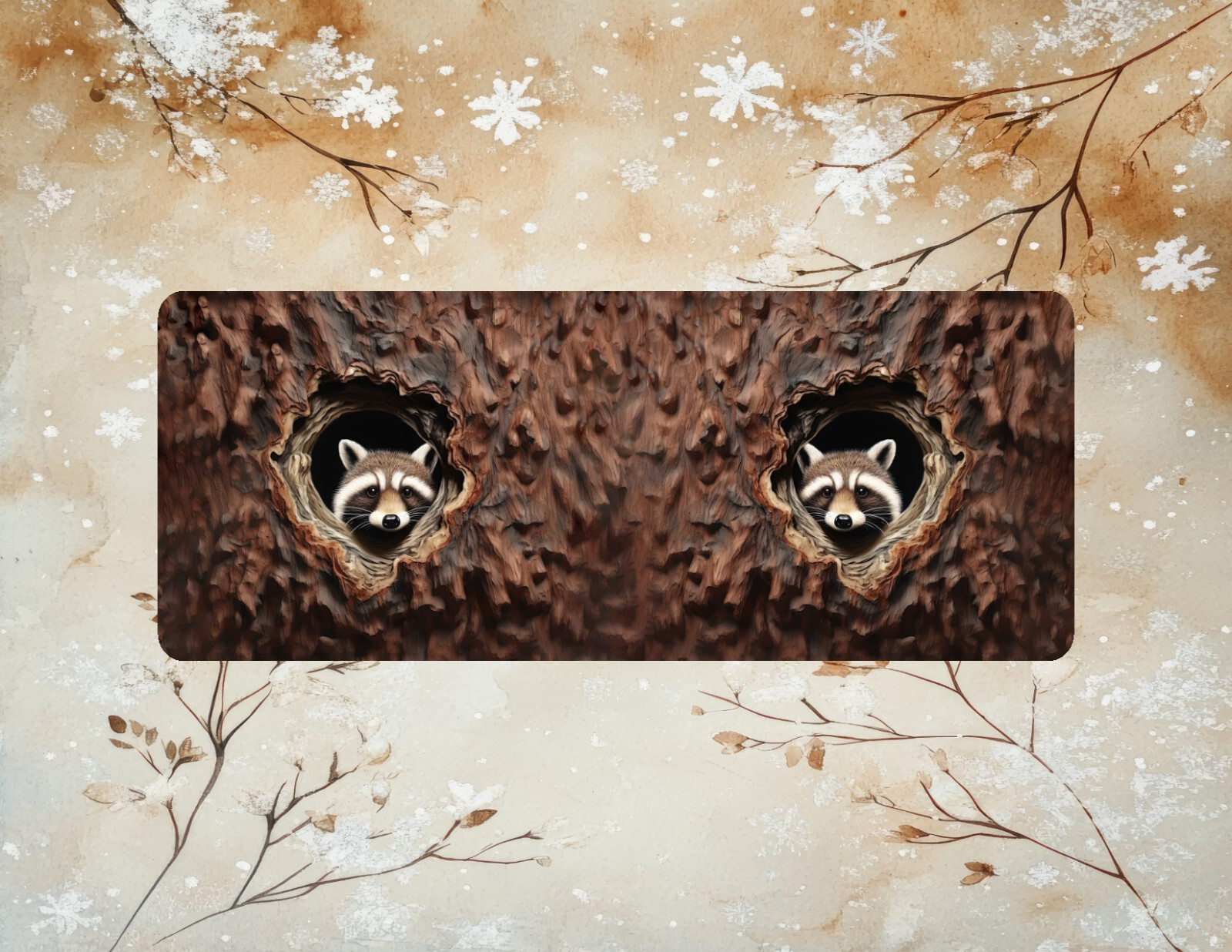 Tree animals themed can cooler, FREE ship, neoprene, insulated, slap wrap, gifts