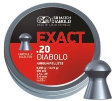 JSB Exact .20 Air Pellets Full Tins 500 Fast UK Dispatch