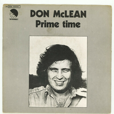 DON McLEAN: Prime Time // Redwing / Down The Road Sally Ann - ITALIEN 1977