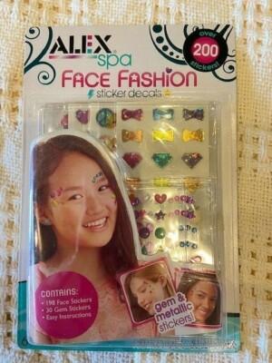 Alex Spa Face Fashion 200 Stickers
