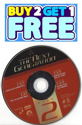 Star Trek (DVD) TNG The Next Generation Second Season 2 Disc 2