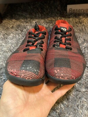 NOBULL SuperFabric Trainer Mens Red Black White Argyle‎ Checkered Training Shoes s-l400.jpg main image 4