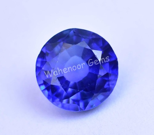 Impresionante piedra preciosa impecable certificada redonda de zafiro azul real natural de 2,95 quilates - Imagen 6 de 7