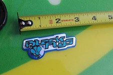 BLACK FLYS eyewear REFLECTIVE NEON BLUE Vintage SUNGLASSES Surfing Decal STICKER