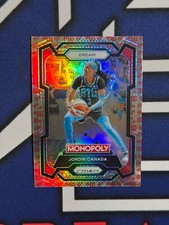 JORDIN CANADA  2024 PAININ PRIZM WNBA MONOPOLY DICE PARALLEL SP ATLANTA DREAM