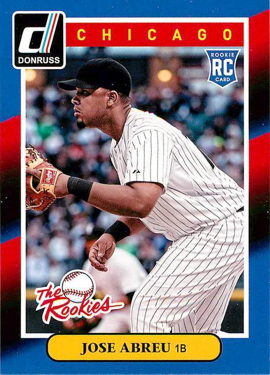 Jose Abreu 17 2014 Donruss The Rookies Rookie RC