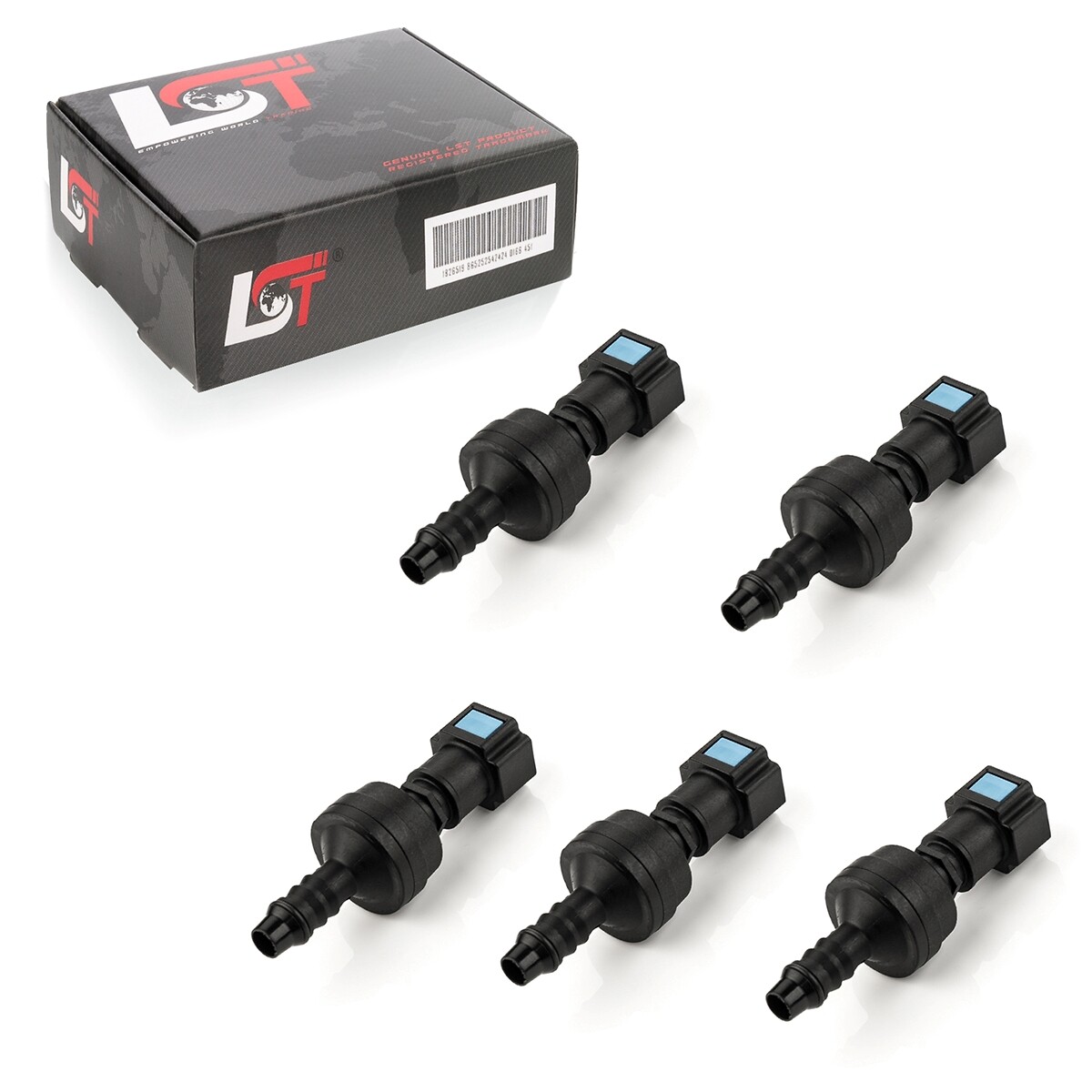 5X Quick Release Fuel Line Valve Connection 7.89X8Mm For LAND ROVER