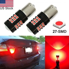 2pcs 1156 7506 Led Red Strobe Flashing Brake Tail Light Bulbs For Bmw Jeep Etc 2pcs 1156 7506 Led Red Strobe Flashing Brake Tail Light Bulbs For Bmw Jeep Etc