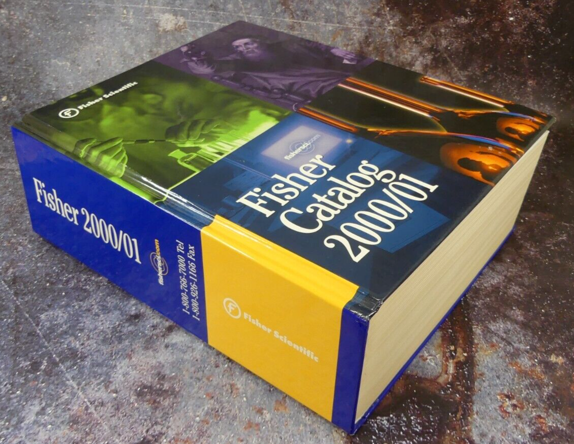 2000 2001 Fisher Scientific Catalog Technical Ref Laboratory Equipment