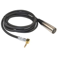 HQRP 6ft 1/8" to XLR 3-pin Cable for Sony HDR-AX2000 DSP-PD150