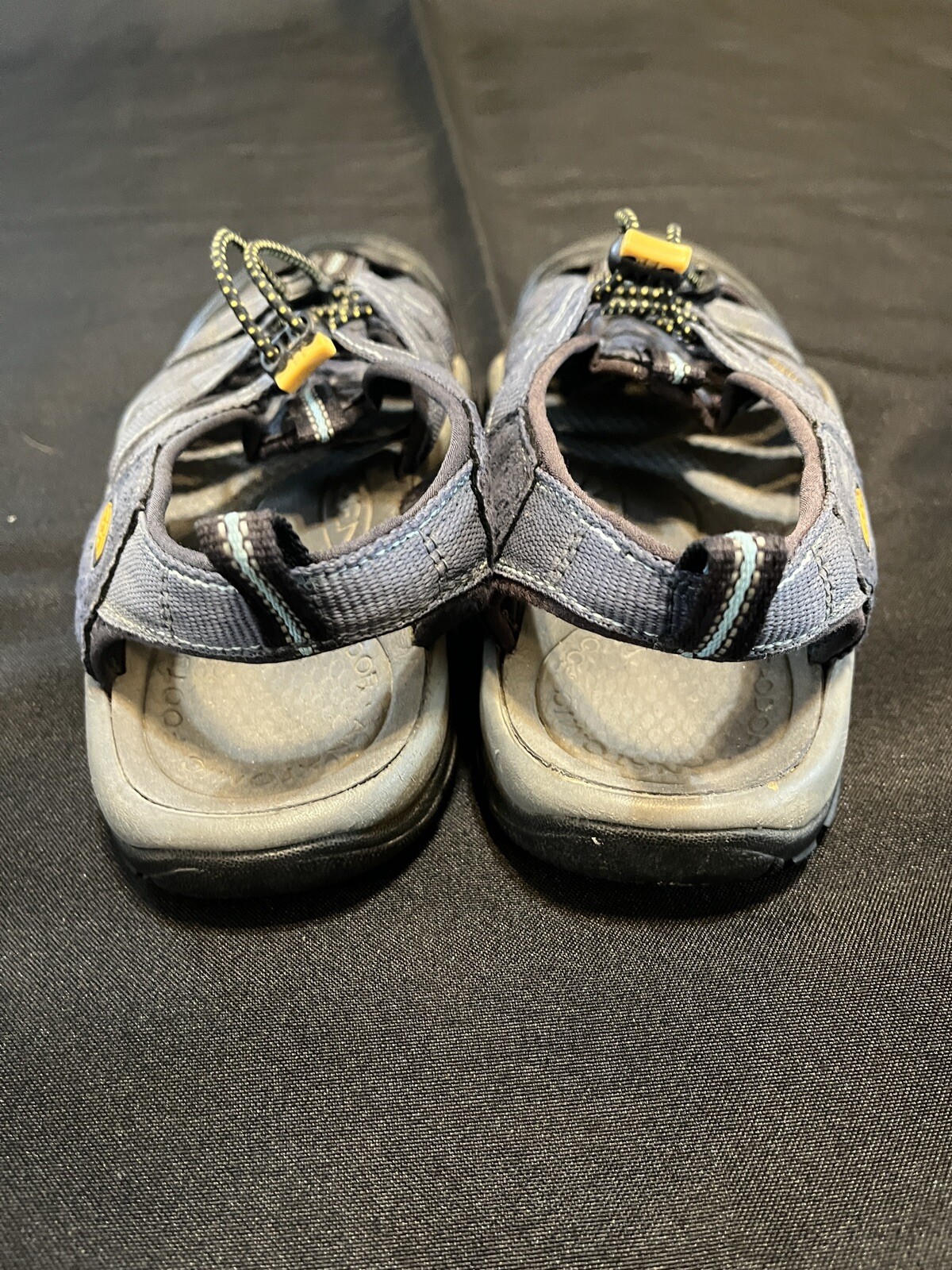 Sandali Keen donna taglia 9 impermeabili blu nylon scarpe da trekking outdoor